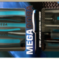 Megadora STD 6-piece Screwdriver set Blue